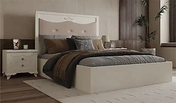 Bianco Düğün Paketi (Yatak+Karyola Hediye)