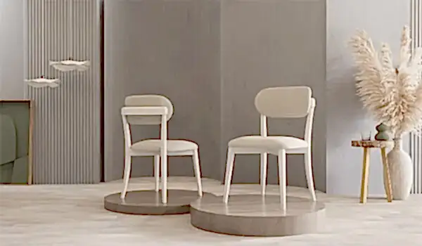 Bohem Plus Masa + 6 Adet Sandalye Takımı - Beyaz