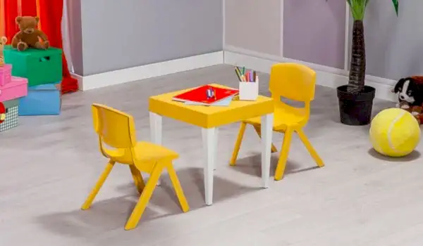 Junior Kare Aktivite Masa Seti 3