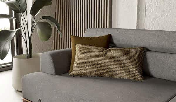 Linen Koltuk Takımı - Gri