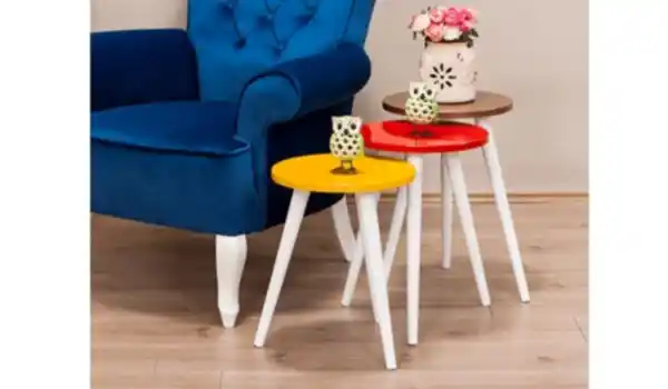 Zeta Zigon Sehpa - Renk Seçenekli
