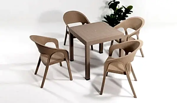 Garden Rattan Masa Takımı
