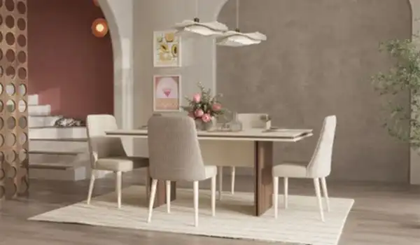 Linen Yemek Odası Takımı