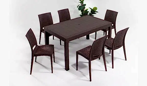 Rattan Large Masa Takımı