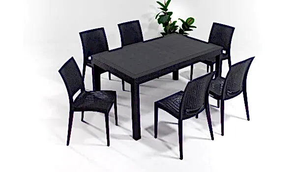 Rattan Large Masa Takımı