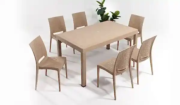 Rattan Large Masa Takımı