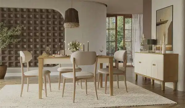 Eco Bohem Yemek Odası - Ceviz