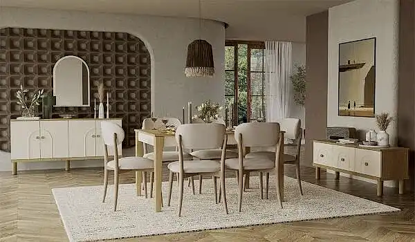 Eco Bohem Yemek Odası - Ceviz