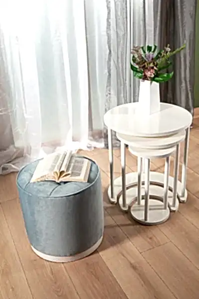 Bianco Üçlü Zigon Sehpa