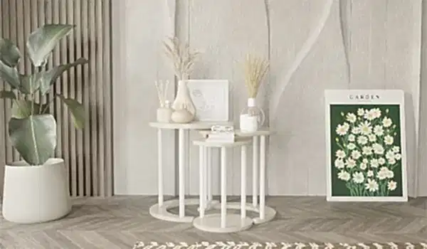 Linen Üçlü Zigon Sehpa