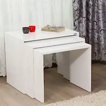 Promo Zigon Sehpa - Beyaz