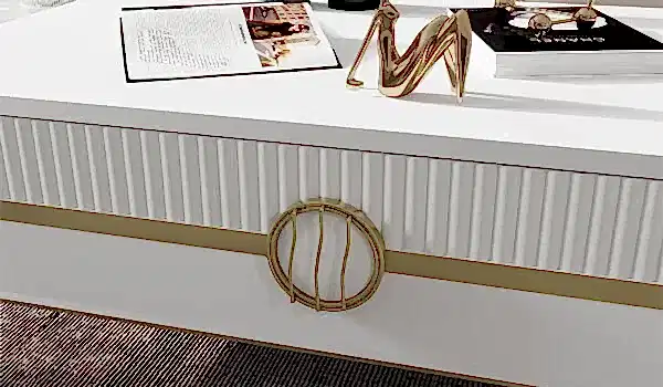 Gold Bella Orta Sehpa