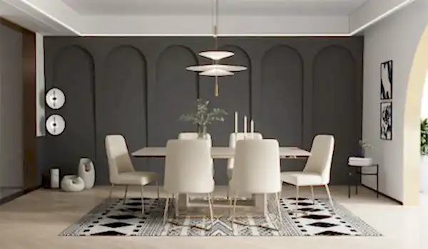 Bendis Masa + 6 Adet Sandalye Takımı
