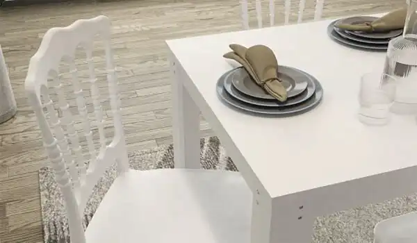 Arda Masa - 4 Adet Miray Sandalye - Beyaz (Online'a Özel)