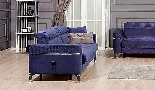 Veyron Koltuk Takımı - Mavi