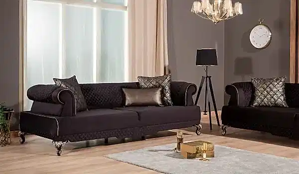 Hürrem Koltuk Takımı - Siyah