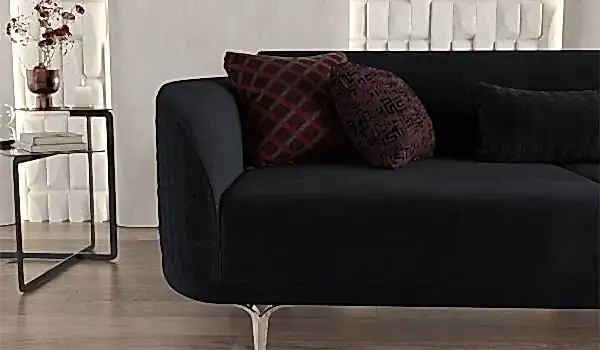 Bendis Koltuk Takımı - Antrasit - Bordo