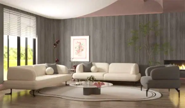 Rose Koltuk Takımı - Krem