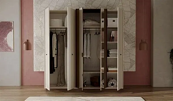 Linen 5 Kapaklı Gardırop