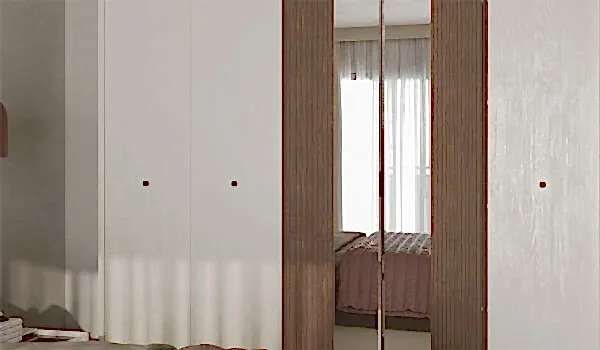 Linen 5 Kapaklı Gardırop