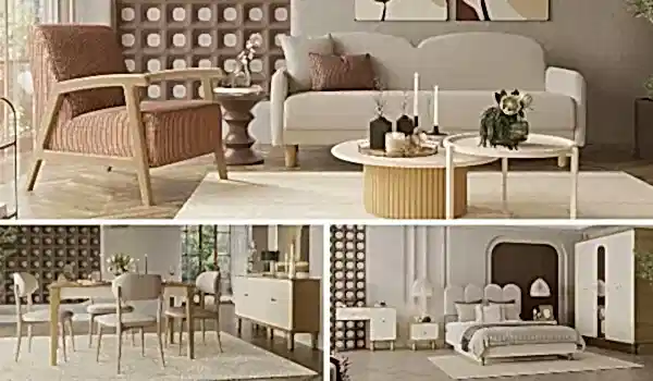 Eco Bohem Düğün Paketi (Yatak+Karyola Hediye!)