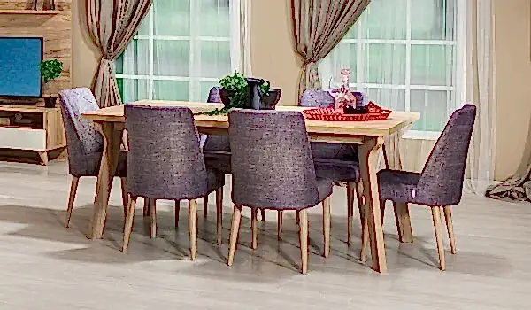 Alize Masa + 6 Adet Sandalye Takımı