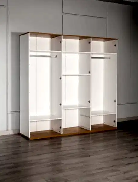 Eva 602 - 6 Kapaklı Gardırop