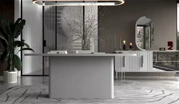 Veyron Masa + 6 Adet Sandalye Takımı