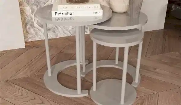 Veyron Üçlü Zigon Sehpa