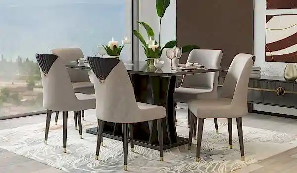 Bella Masa + 6 Adet Sandalye Takımı