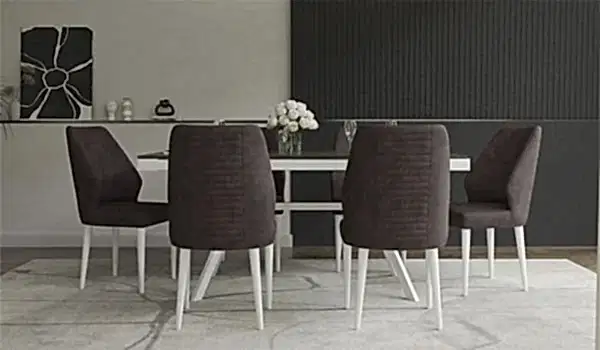 Romeo Masa + 6 Adet Sandalye Takımı