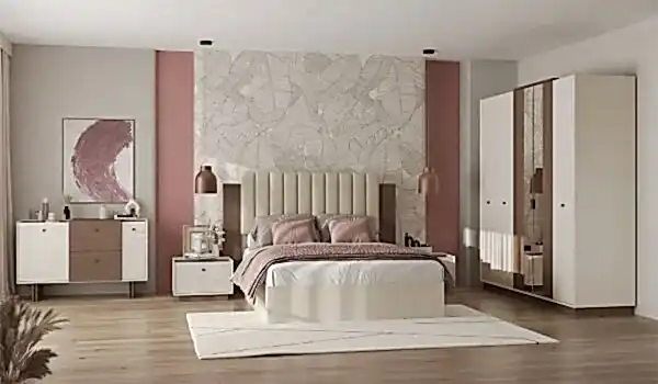 Linen Düğün Paketi (Yatak+Karyola Hediye)