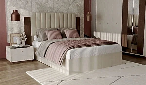 Linen Düğün Paketi (Yatak+Karyola Hediye)